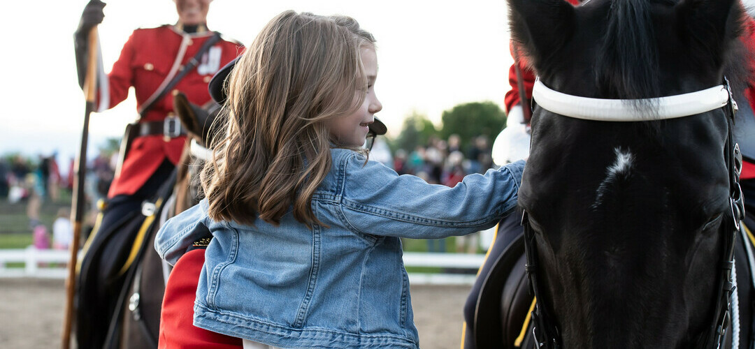 RCMP Musical Ride August 29 Whitecourt Ag Graound